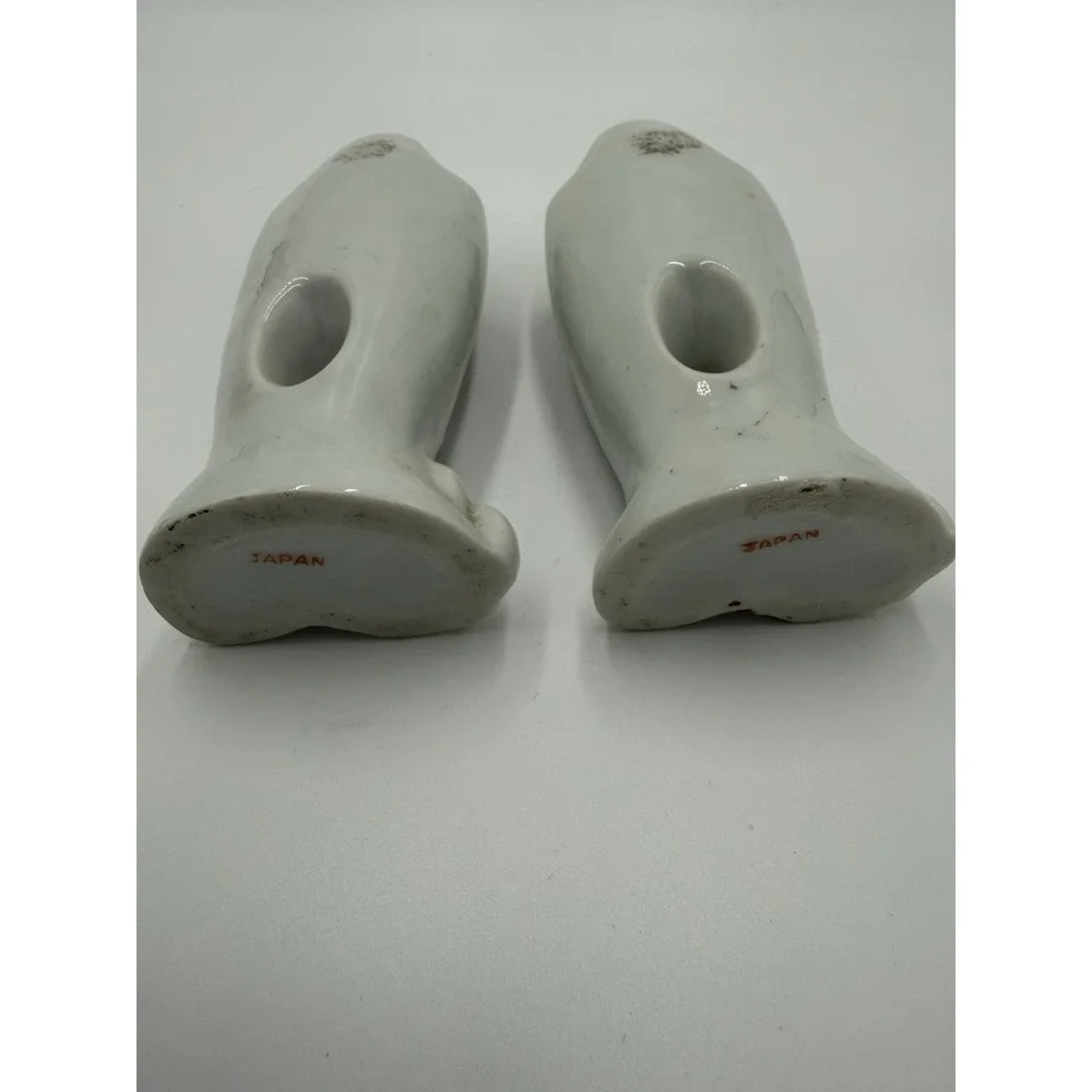 Vintage Porcelain‎ Double Bud Vases,
